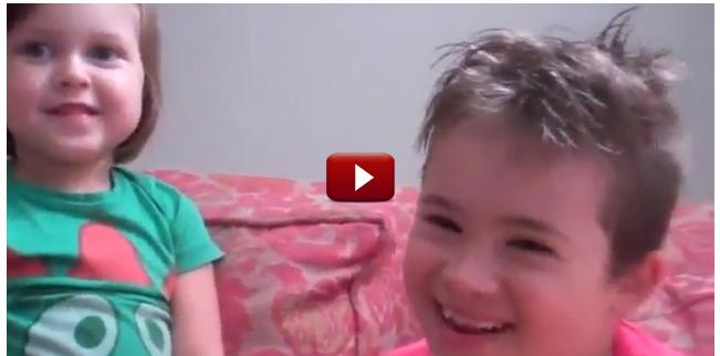 Down Syndrome Little Sister Loves Her Adopted Brother