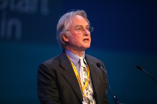 Professor Richard Dawkins at Lib Dem Party Conference, Bournemouth Sept 09. Credit Alex Folkes/Fishnik Photography