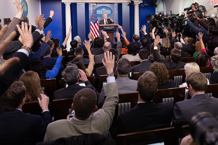 White House press briefing room